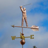 Golfer Weathervane