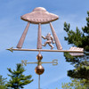 spaceship weathervane