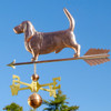 basset hound weathervane