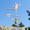 Party Frog Weathervane