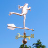 dancing frog weathervane