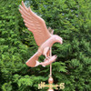 Grand Osprey and Salmon Weathervane