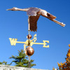 sandhill crane weathervane
