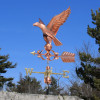 Copper Victorian Eagle Weather vane