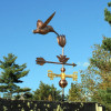 Hummingbird Weathervane Garden Art