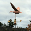 Copper Flying Duck Weather vane