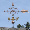 copper arrow weathervane