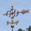 copper arrow weathervane