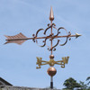 copper arrow weathervane