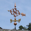 copper arrow weathervane