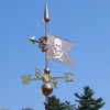 Skull and Swords Banner Weathervane