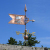 Skull and Crossbones Banner Weathervane