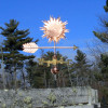 Copper Sun Weathervane