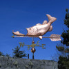 Bass Eating a Boat Weathervane