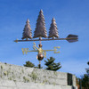 Large Pine Trees Weathervane