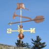 Firefighter Weather vane