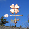 Lucky Four Leaf Clover Weather vane