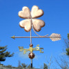 Lucky Four Leaf Clover Weathervane