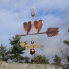 Hearts Weathervane