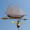 schooner weather vane