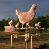 Hen and Chicks Weathervane