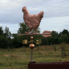 Hen Weathervane – Handmade in USA