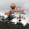 Truck with Apple Weathervane