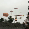 Three Crosses Weathervane