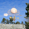 Pumpkin Carriage Weathervane
