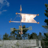 Banner Weathervane with Letter of Choice