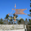 Banner Weathervane with Letter of Choice