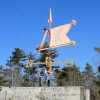 Banner Weathervane with Letter of Choice