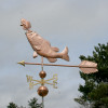 Bass and Sunfish Weathervane