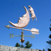 Cow Jumping Over the Moon Weathervane
