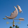 Cow Jumping Over the Moon Weathervane
