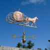 Pumpkin Carriage Weathervane