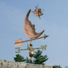 Pig Flying over the Moon Weathervane
