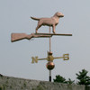 Labrador with Shotgun Weather vane