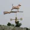 Beagle with Shotgun Weather vane