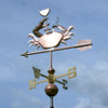 Crab Weather vane with Martini and a Smoke