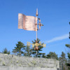 American Flag Weathervane with 50 Stars
