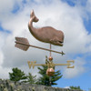 Large Whale Weathervane