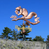Squirrel on Oak Branch Weathervane