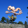 Squirrel on Oak Branch Weathervane