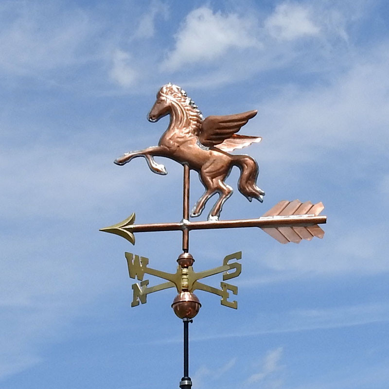 Pegasus Weathervane Handmade in USA Pegasus Weathervanes