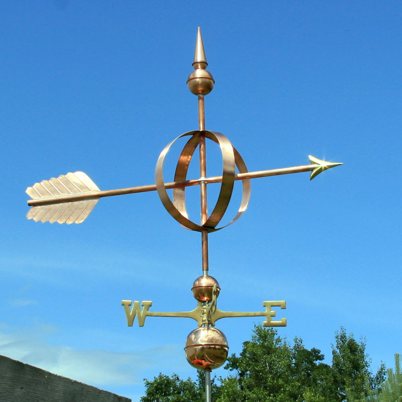 Arrow Weatherane Made in USA Copper Arrow Weathervanes