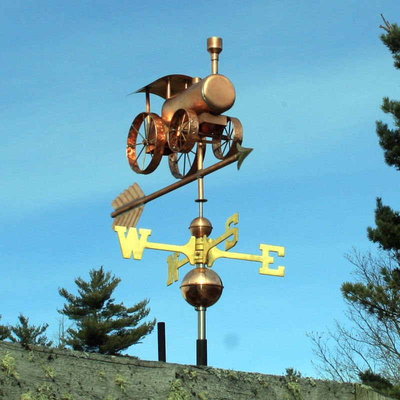 Steam Tractor Weathervane Like Grandpa Used to Make