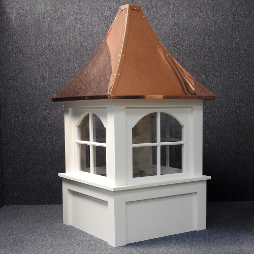 Montana Cupola with Copper Roof and Windows