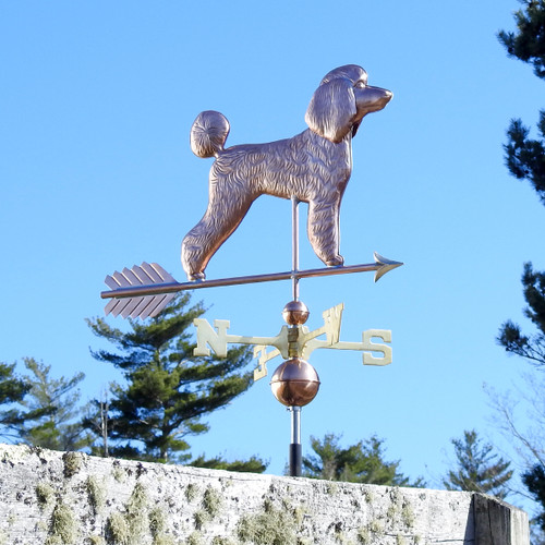 Poodle Weathervane