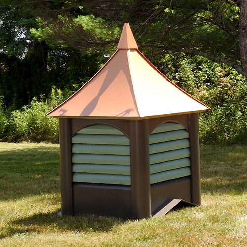 Penthouse Cupola - Custom Louvered Metal Cupola
